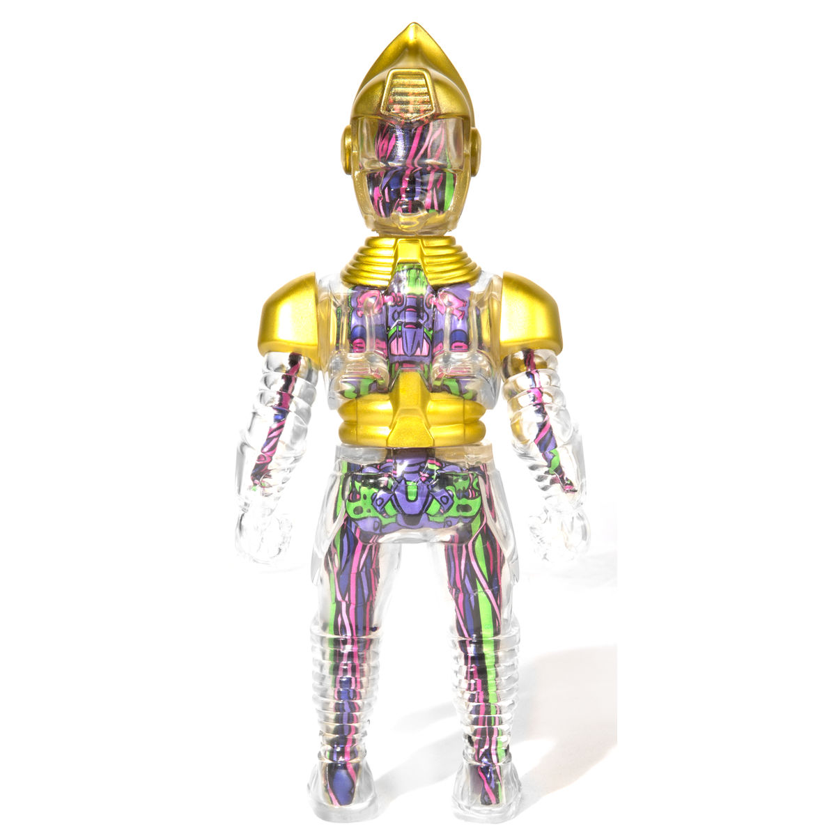 Purple & Gold X-Ray Death Jaguar