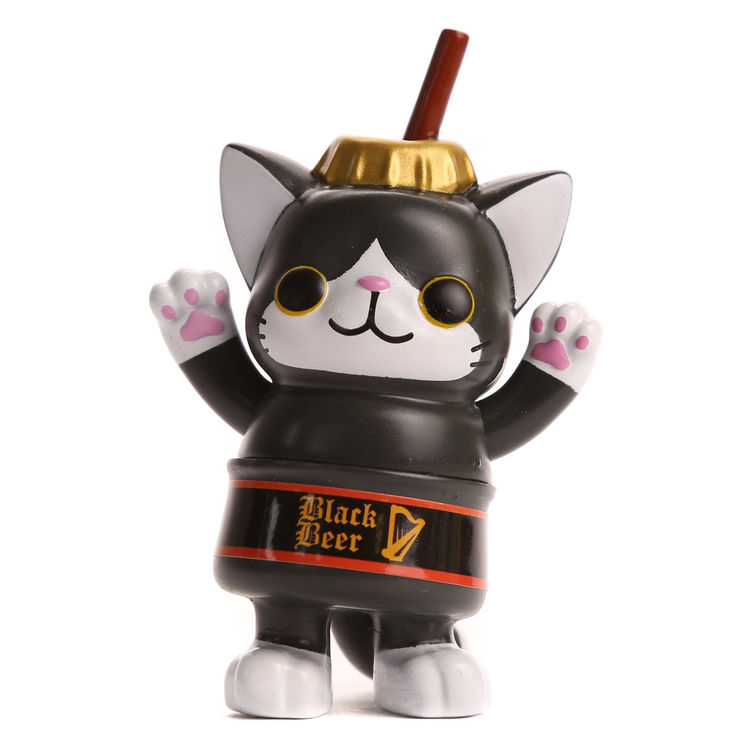 Soda Kats Mini Black Beer by Kenneth Tang