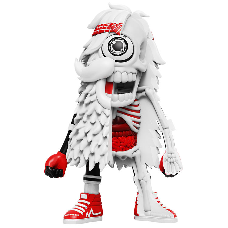 White Dissected Mr. Hellyeah by Jason Freeny