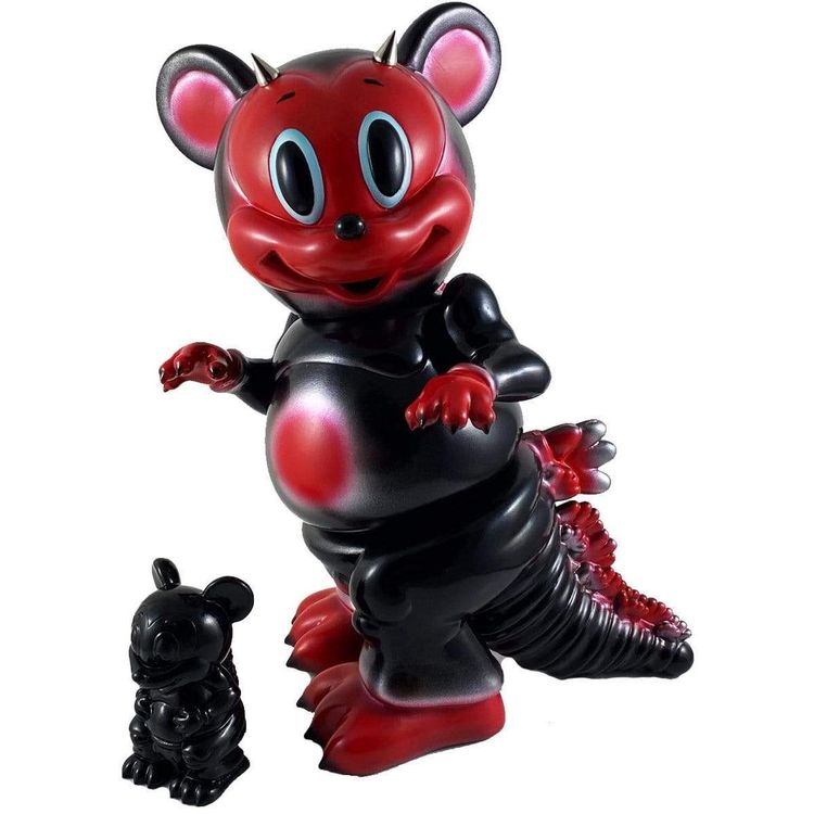 Red Devil Mousezilla by Ron English