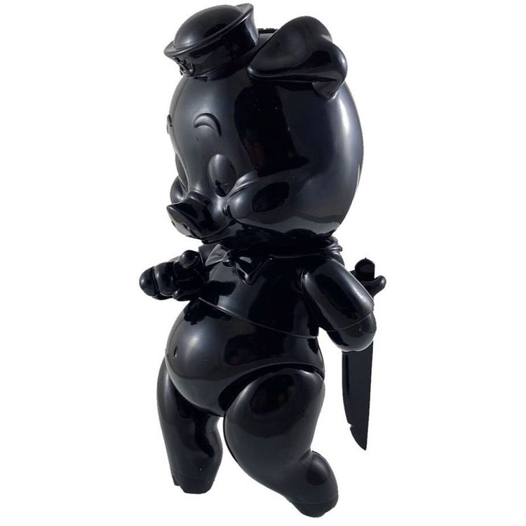 Ninja Piggums by Frank Kozik
