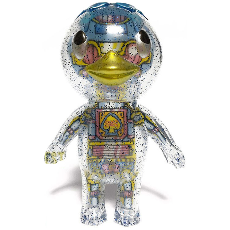 Clear Blue Glitter Kappborg (ToyCon UK '20) by Chanmen