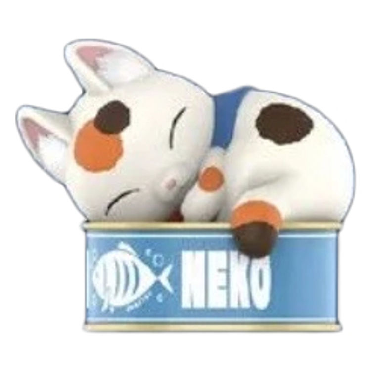Can Neko Sleeping by Konatsu Koizumi