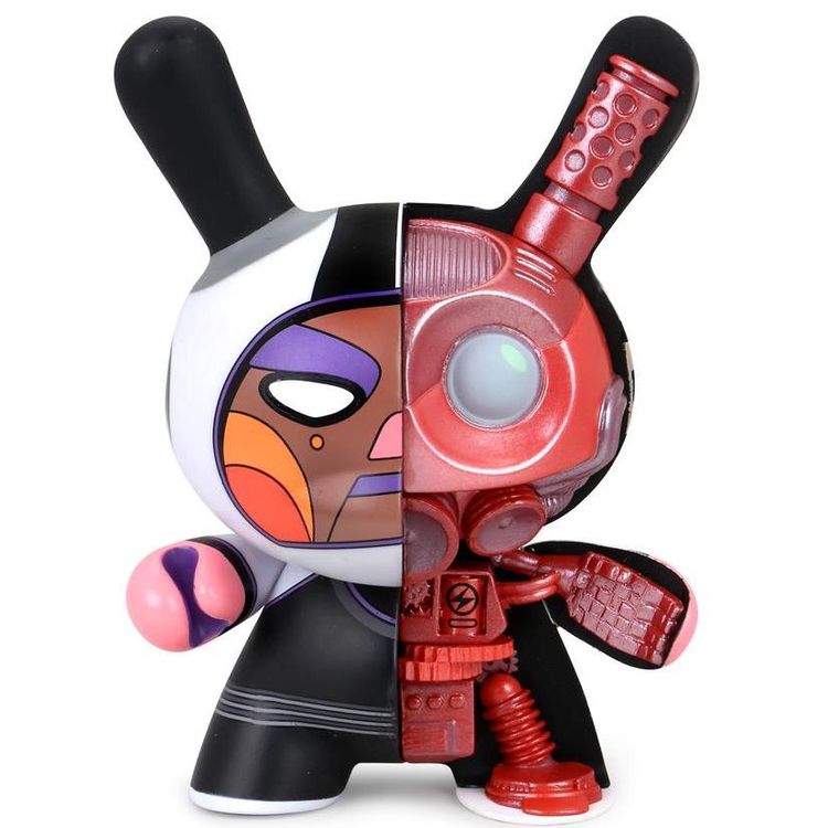 5" Create Mecha Half-Ray Mecha Dunny (Kidrobot Exclusive) by Dirty Robot (Daniel Isles)
