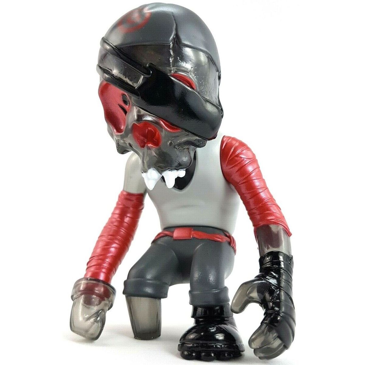 Red Bullseye Skullpirate Mirror Wing