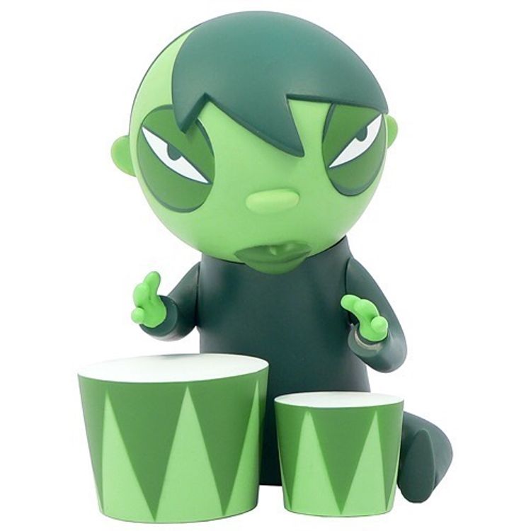 Green Ron Go Bongo by Curtis Jobling