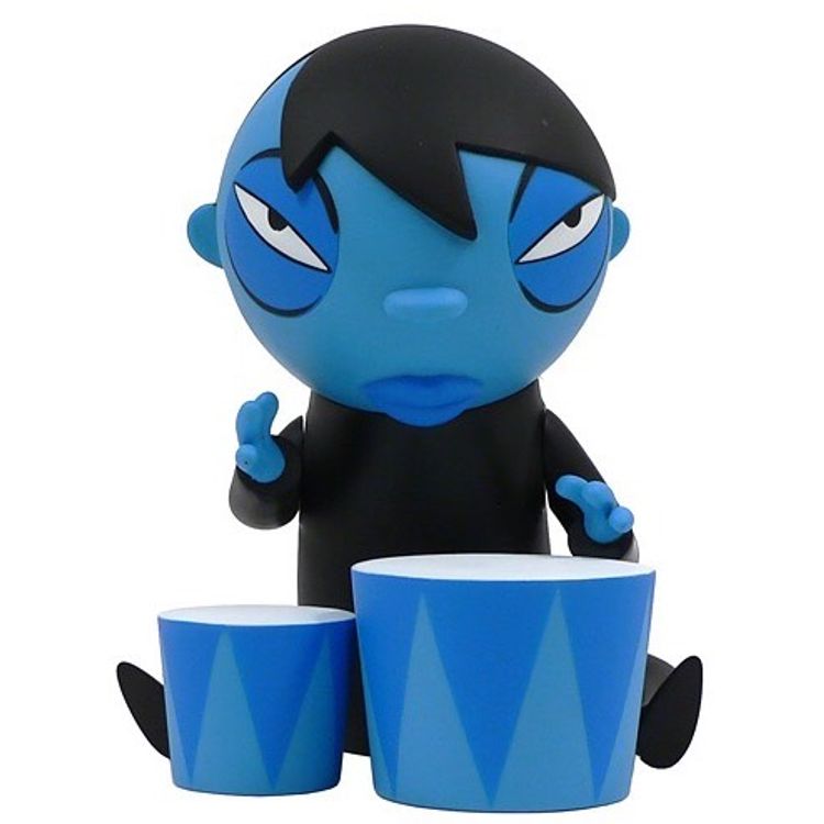 Blue Ron Go Bongo by Curtis Jobling