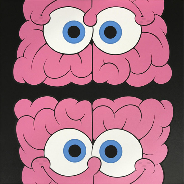 Sponge Brain (Double Portrait) by Emilio Garcia