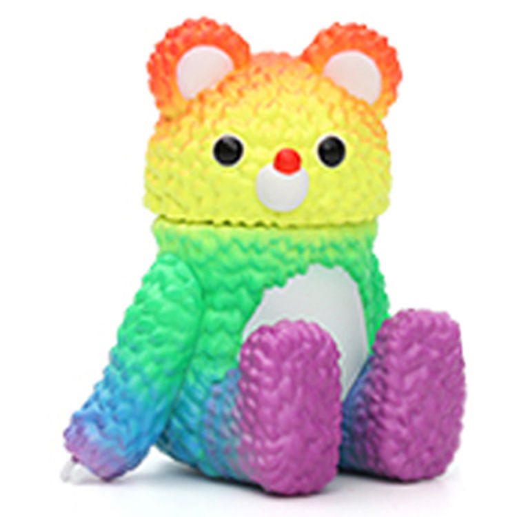 Crayon Rainbow Bear (Muckey) by Instinctoy (Hiroto Ohkubo)