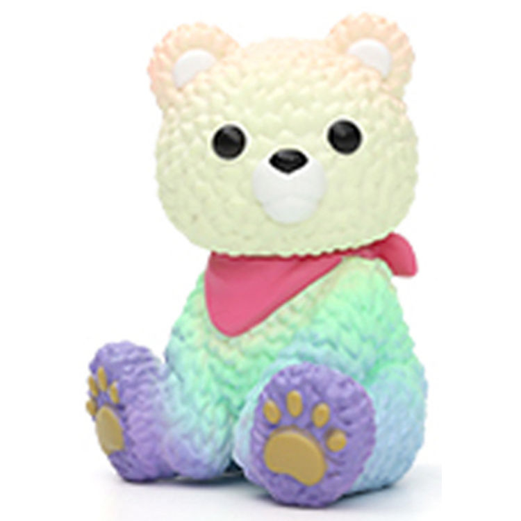 Pastel Rainbow Bear (Gyawo) by Instinctoy (Hiroto Ohkubo)