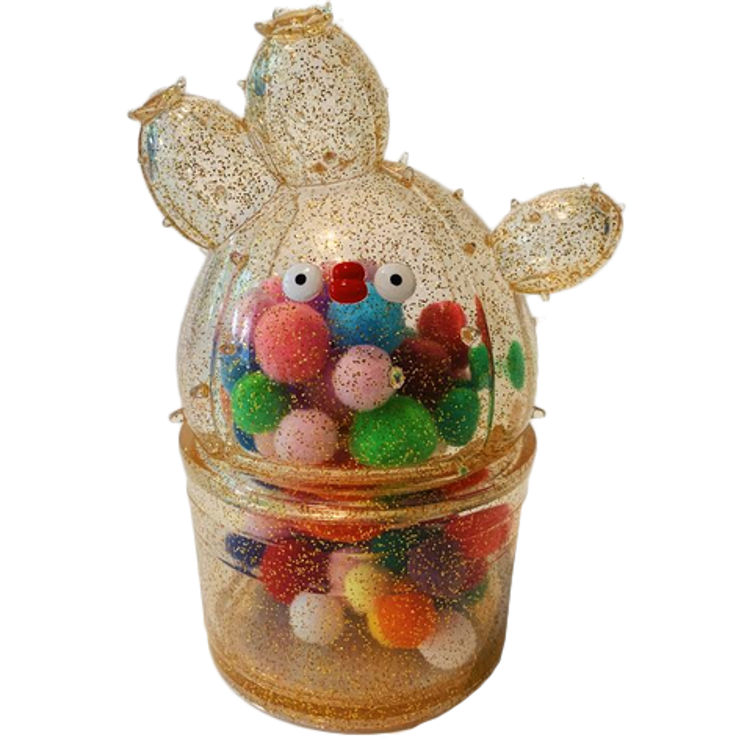 Golden Sparkle Gal the Cactus by Flabjacks (Ton Mak)