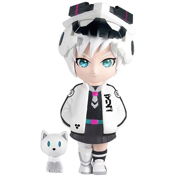Ghost White Mariko and Necco by QUICCS