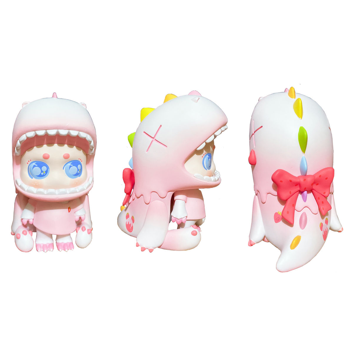 Strawberry Milkshake Dinosaur Kibbi