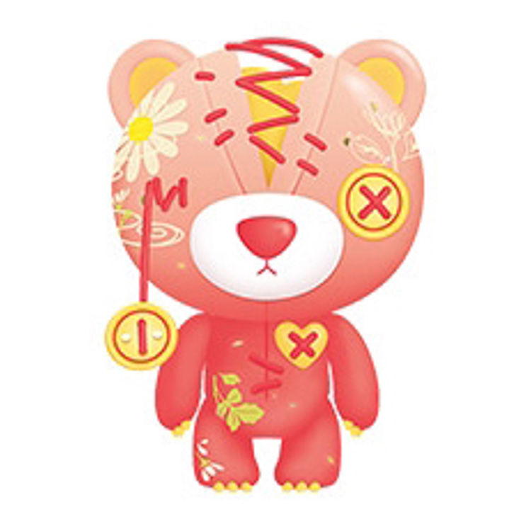 Bellis Raggedy Teddy by Joybrain
