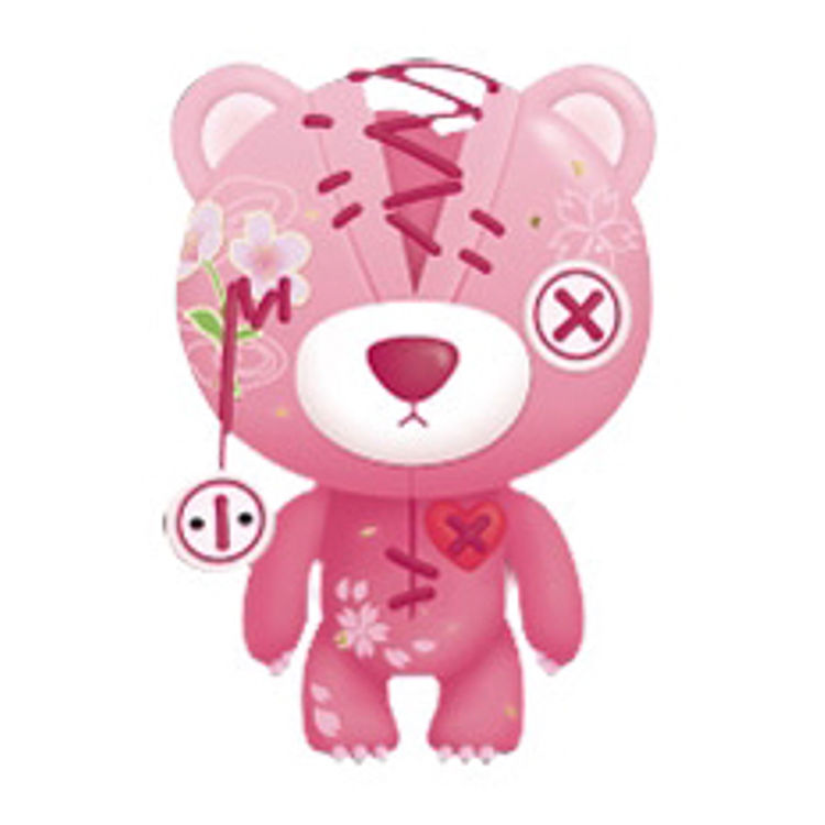 Sakura Raggedy Teddy by Joybrain