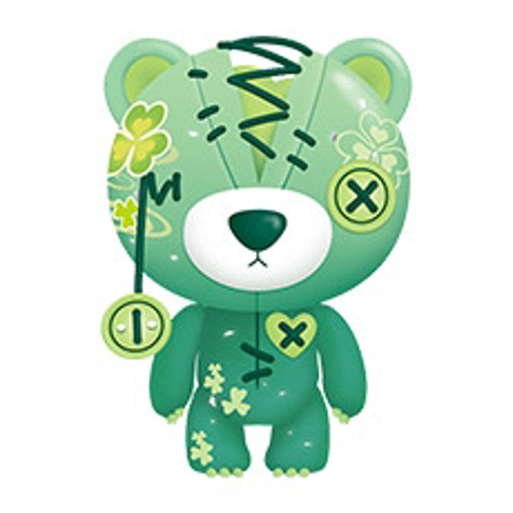 Clover Raggedy Teddy by Joybrain
