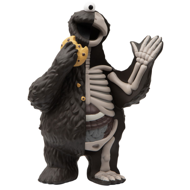 9" XXRay Plus - Mono Cookie Monster by Jason Freeny