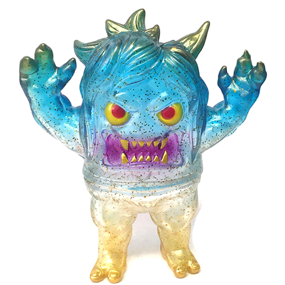 Blue & Gold Glitter Ugly Onicorn (Tenacious Toys Exclusive)