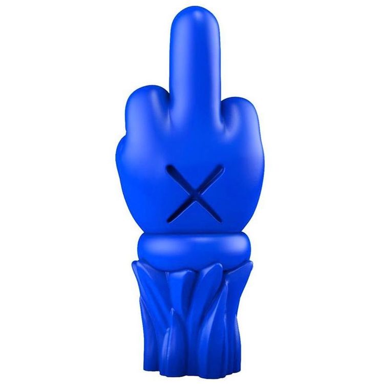 Blue BFF Fuckyoulah by Flabslab