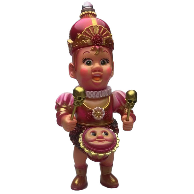 1st Pink with Skull Sticks Auspicious Guy by Kikkake (Atsushi Kotaki)