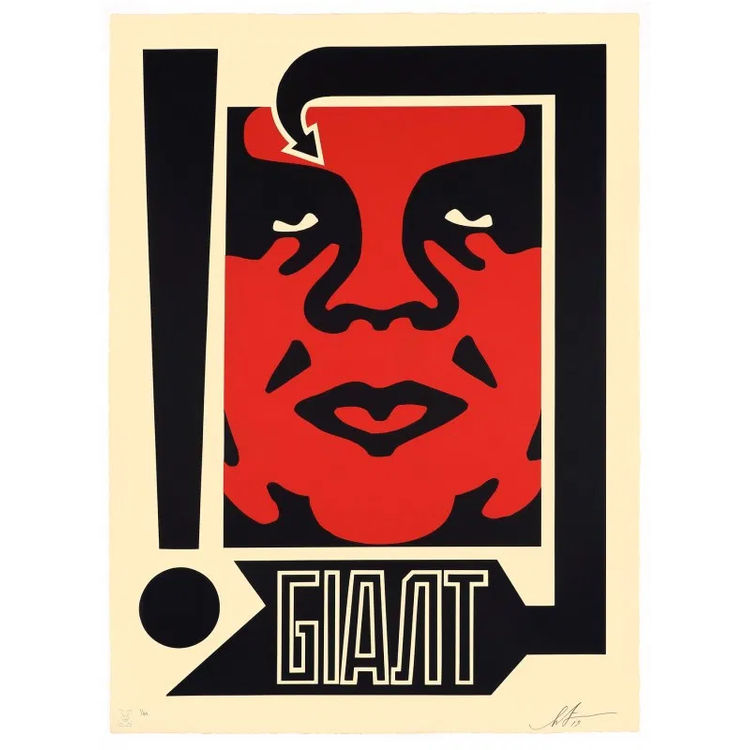 Exclamation (Large Format) by Obey Giant (Shepard Fairey)