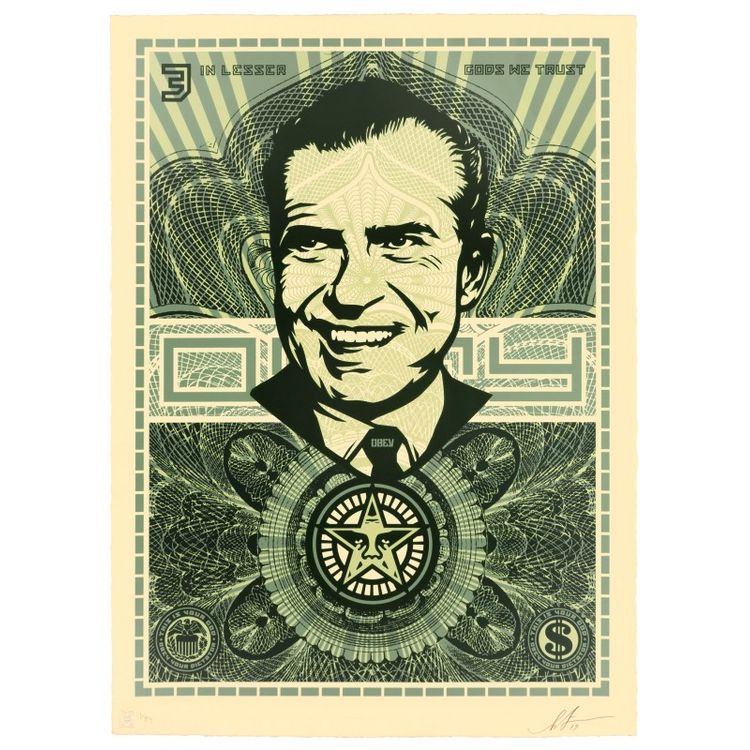 Nixon Lesser Gods by Obey Giant (Shepard Fairey)
