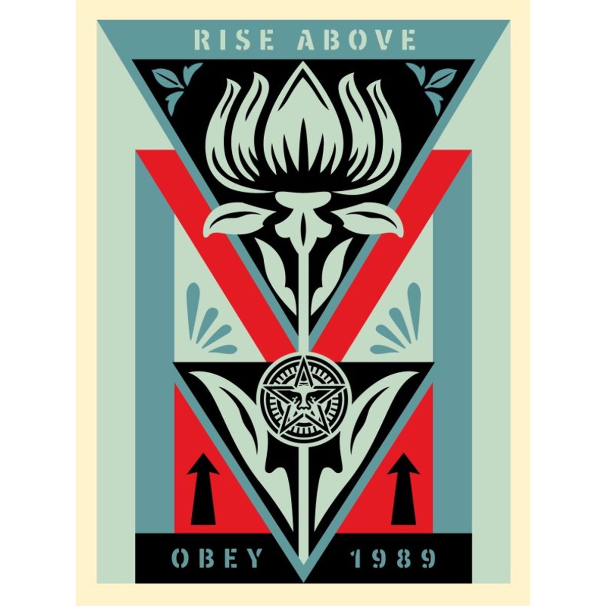 Obey Deco Flower (Blue)