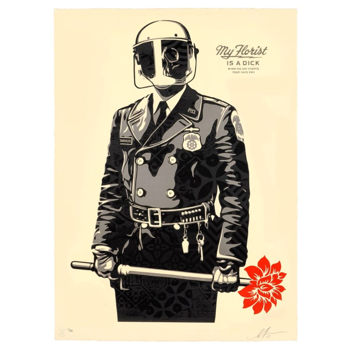 My Florist is a Dick (Large Format)