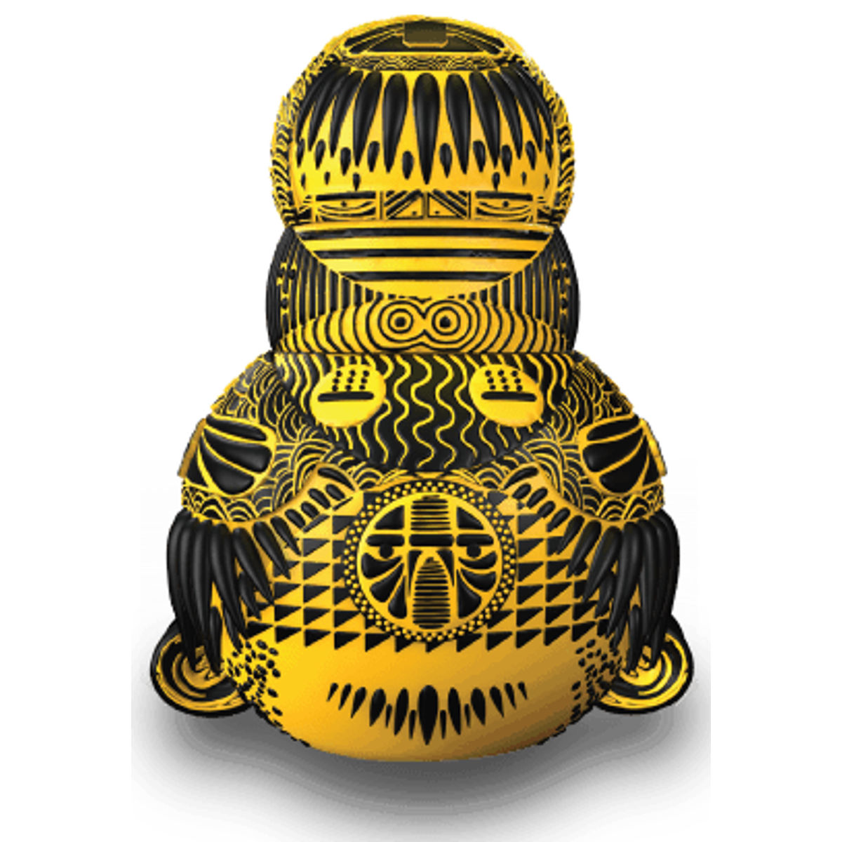 Inverted Yellow Monsterball Totem