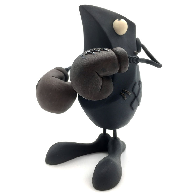 Solid Black Oliver by Duca (Silvano Beggio)