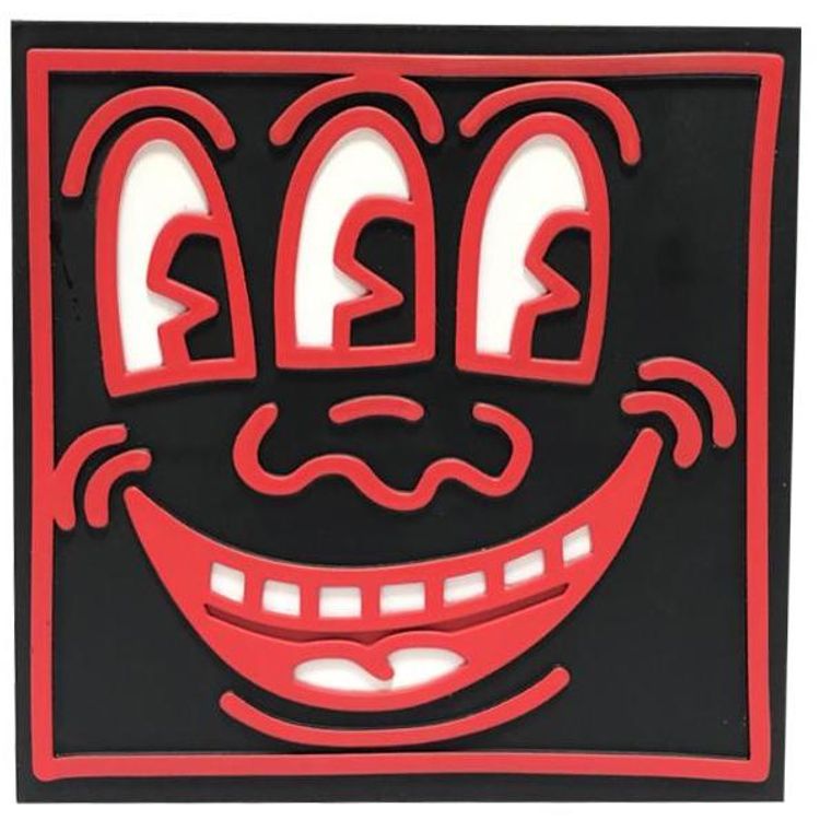 Black Soundcube by Keith Haring