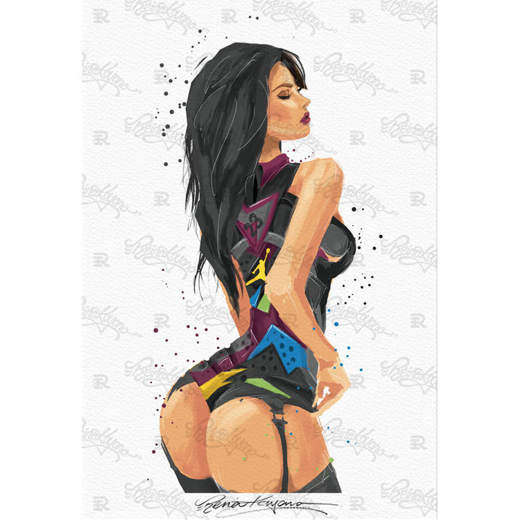 AJ 7 Bordeaux by Reina Koyano