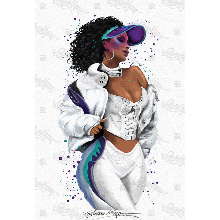 AJ 5 Grape by Reina Koyano
