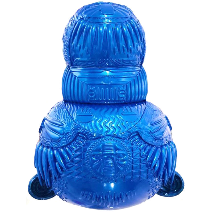 Blue Monsterball Totem by Darbotz (Rain Rosidi)