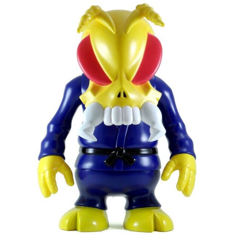 Yellow & Blue Deka Skull Bee by Secret Base