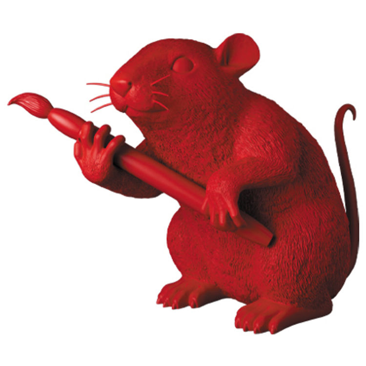 Red Love Rat by Medicom
