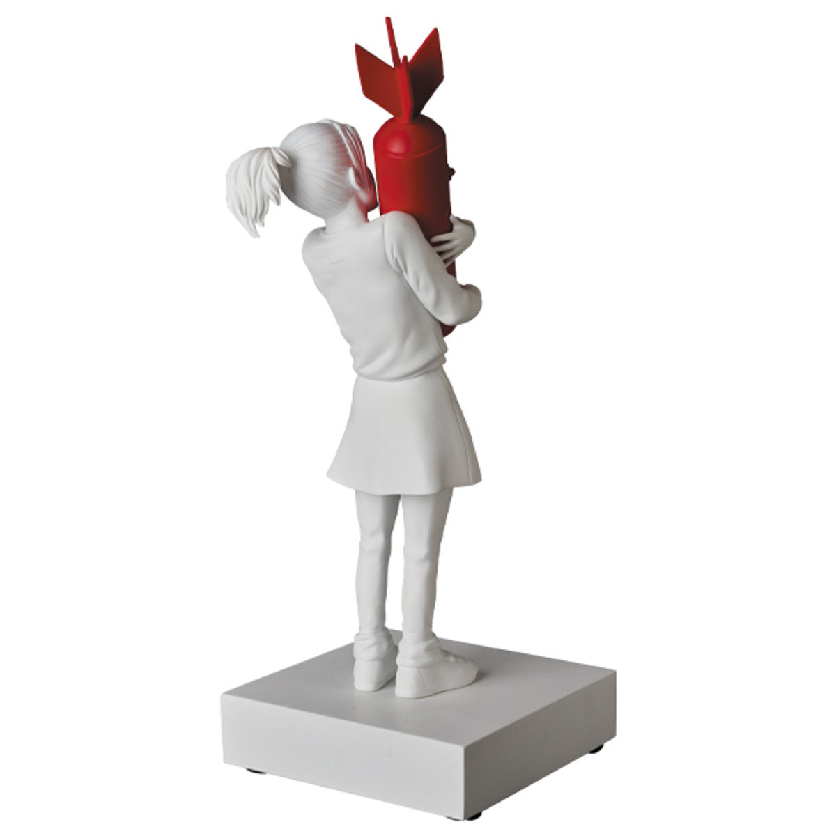 White & Red Bomb Hugger