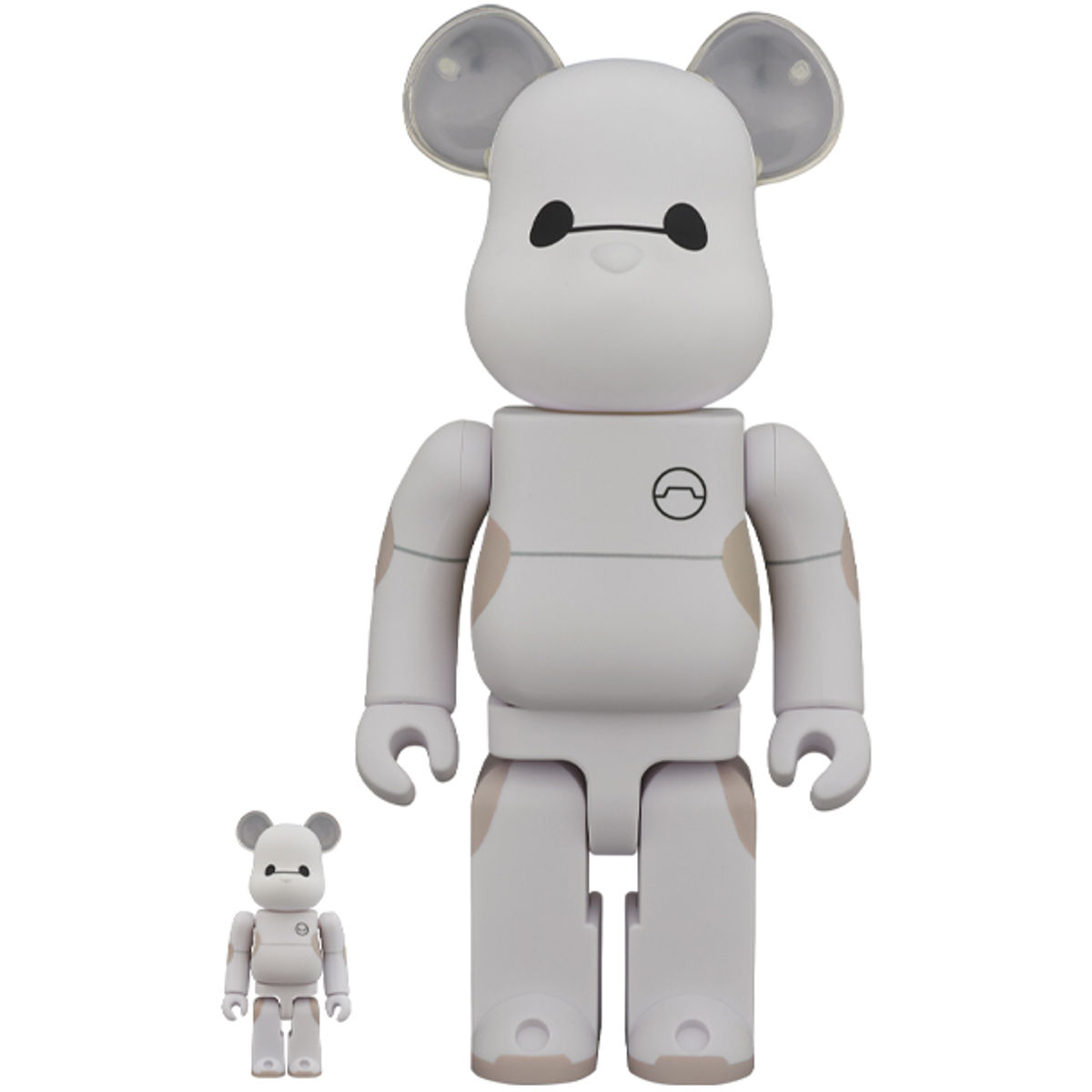 100% + 400% Baymax Be@rbrick