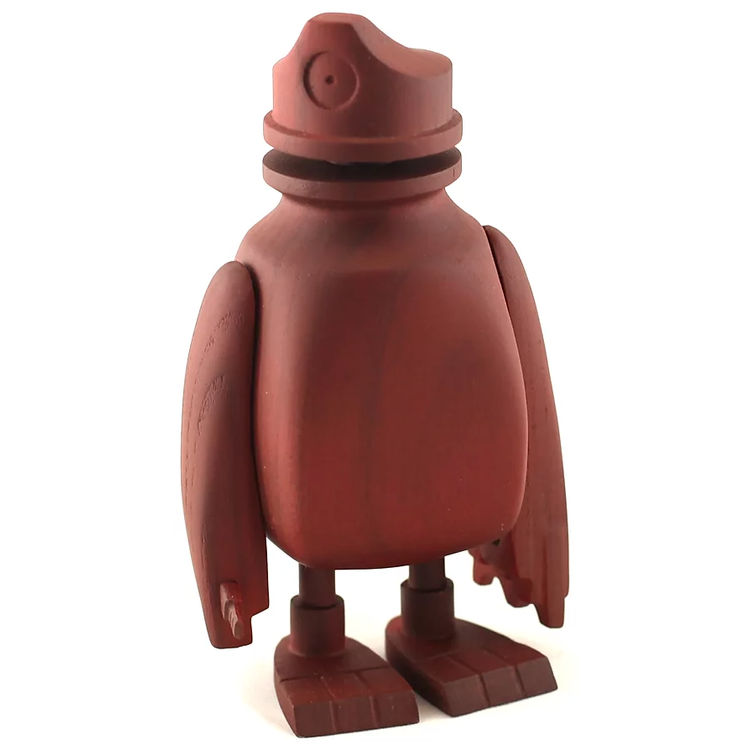 6" Red Wooden Bodega by kaNO