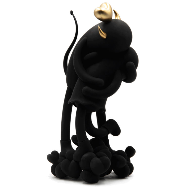 Black + Gold Victory Kiss by BBKK
