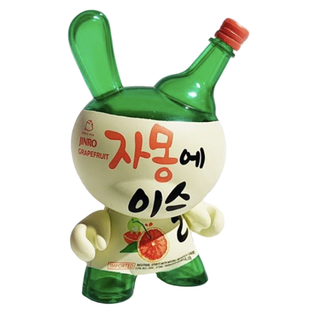 3" Grapefruit Jinro Dunny