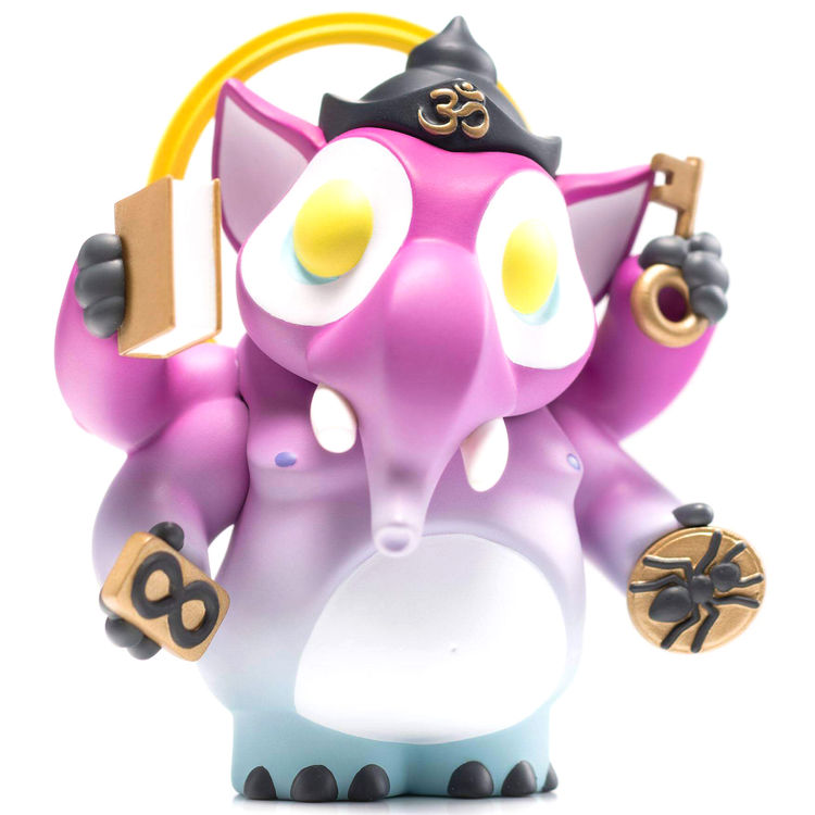 4" Standing Kachapati Ganesha by Coarse