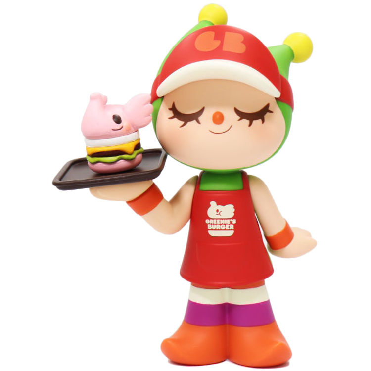 Elfie's Cafe Greenie Waitress by Too Natthapong