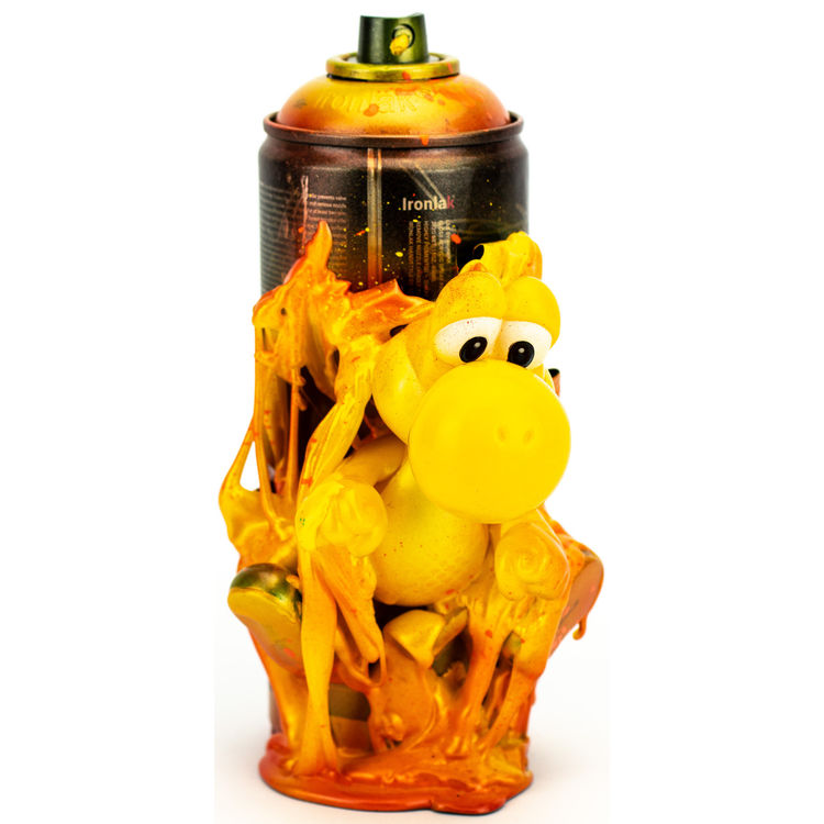 Yellow Yoshi Crew Bomber by Mr. Mars (Marshall Ballantyne)