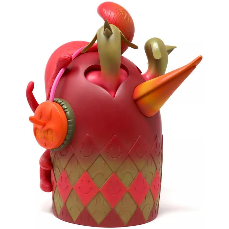 Red Beastie Head by Alëxone Dizac