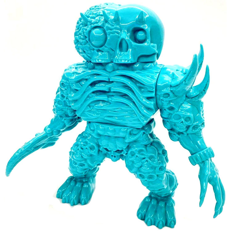 Cyan Unpainted Exhume by CreatureMaker (Trace Goodwin)