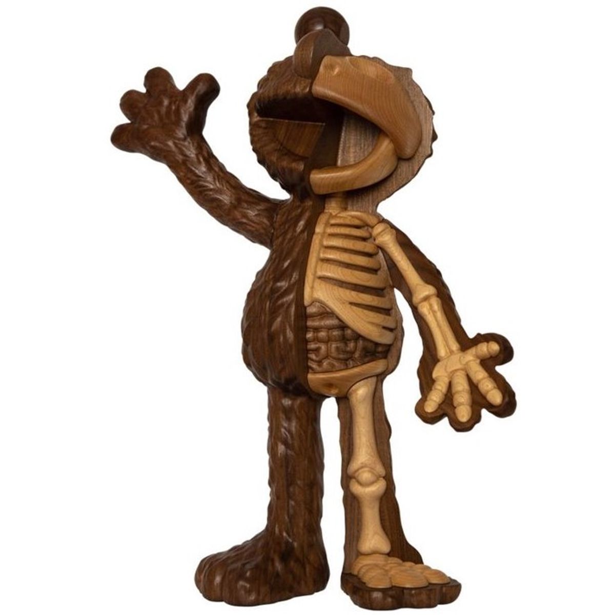 XXRay Sesame Street : Premium Worked Wood Elmo