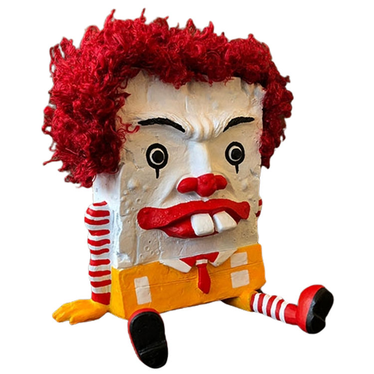 HK Combo Clown Scouring Pad Pad by Eric So