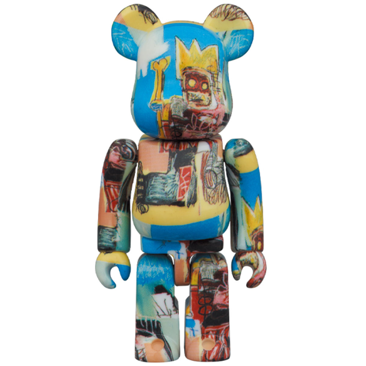 100% + 400% Jean-Michel Basquiat #6 Be@rbrick (Set)