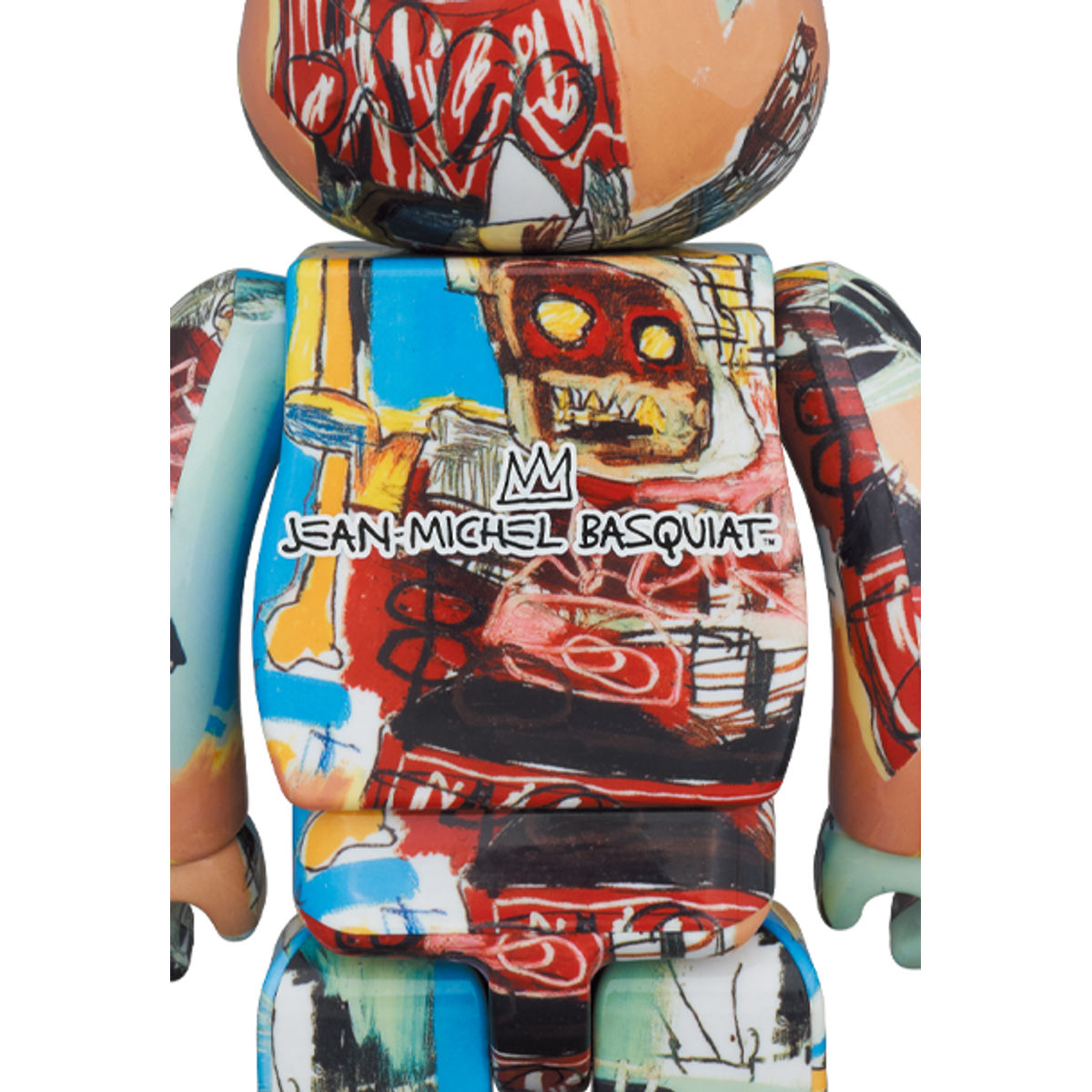 100% + 400% Jean-Michel Basquiat #6 Be@rbrick (Set)